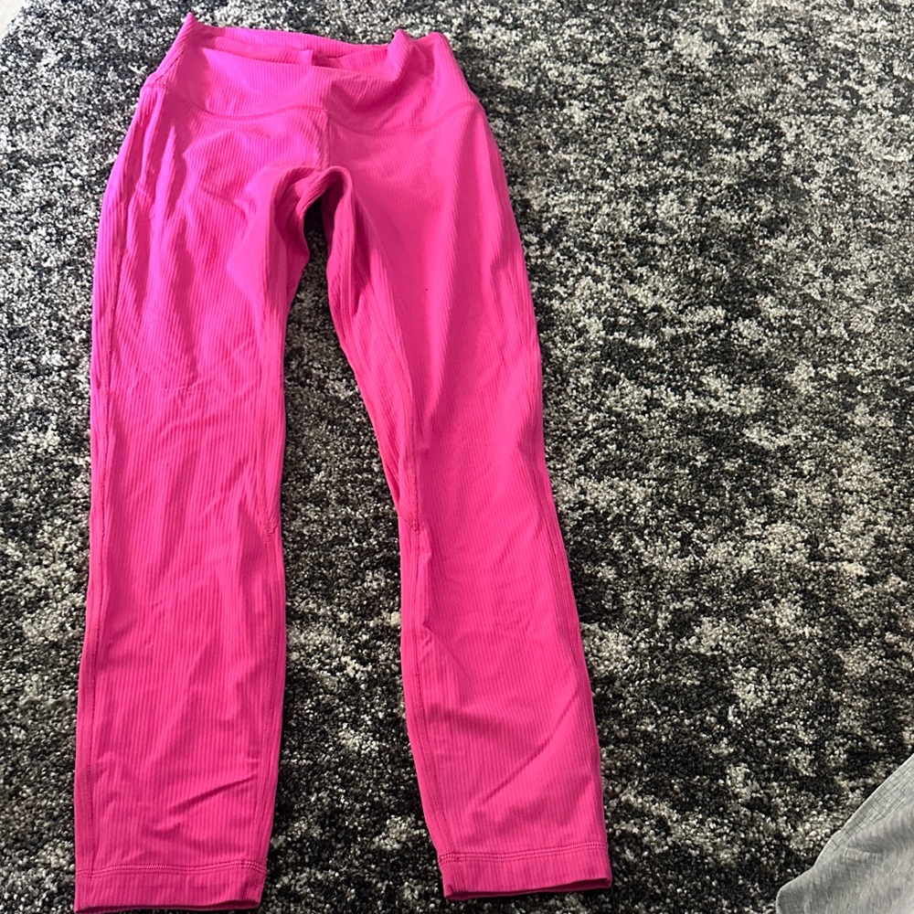 lululemon athletica Vibrant Pink Leggings